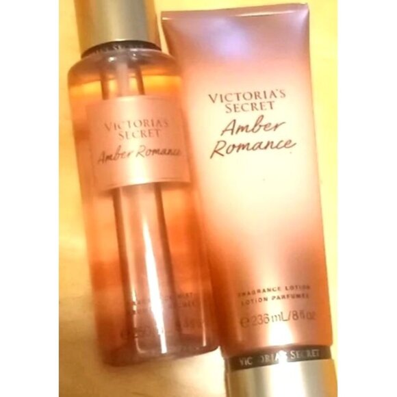Victoria's‎ Secret Amber Romance 2pc Set NEW - Picture 1 of 2